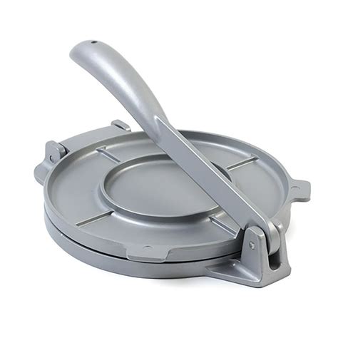 Tortilla press walmart - 6.25 in, perfect for stanard tortilla sizes; Made of cast aluminum with a striking polished finish; Oven safe up to 350 degrees, heats up quickly and evenly